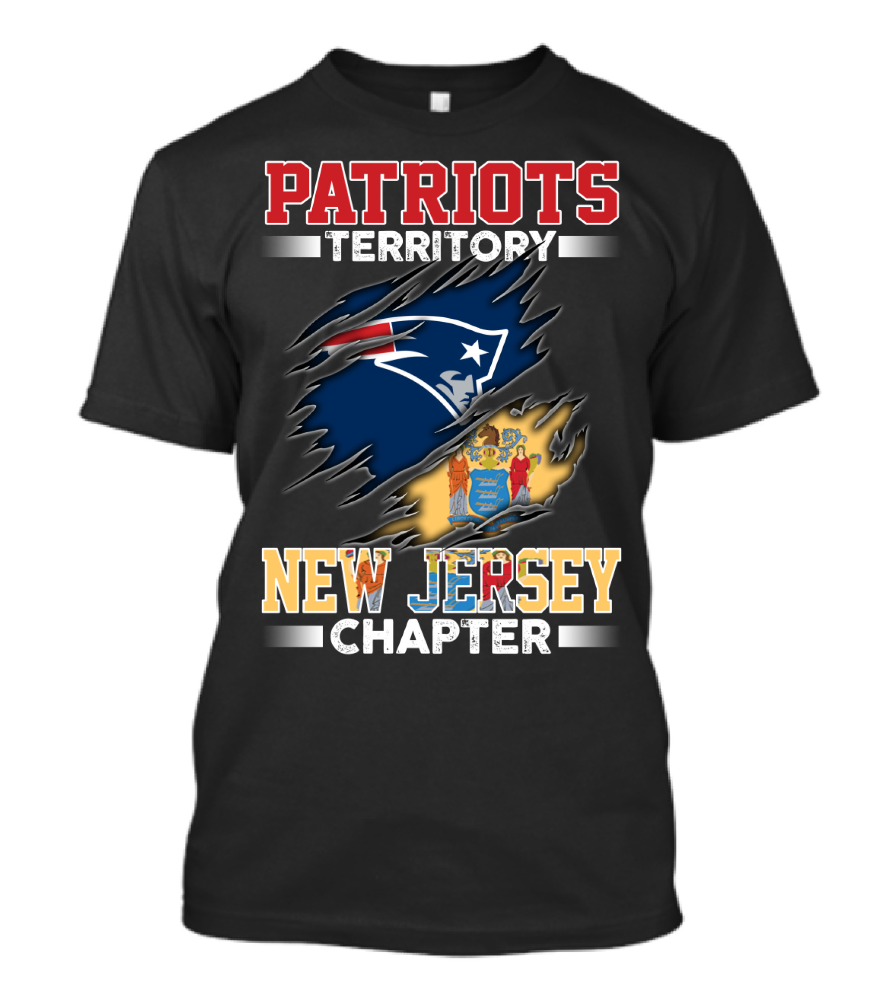 PATRIOTS TERRITORY NEW JERSEY CHAPTER T-Shirt