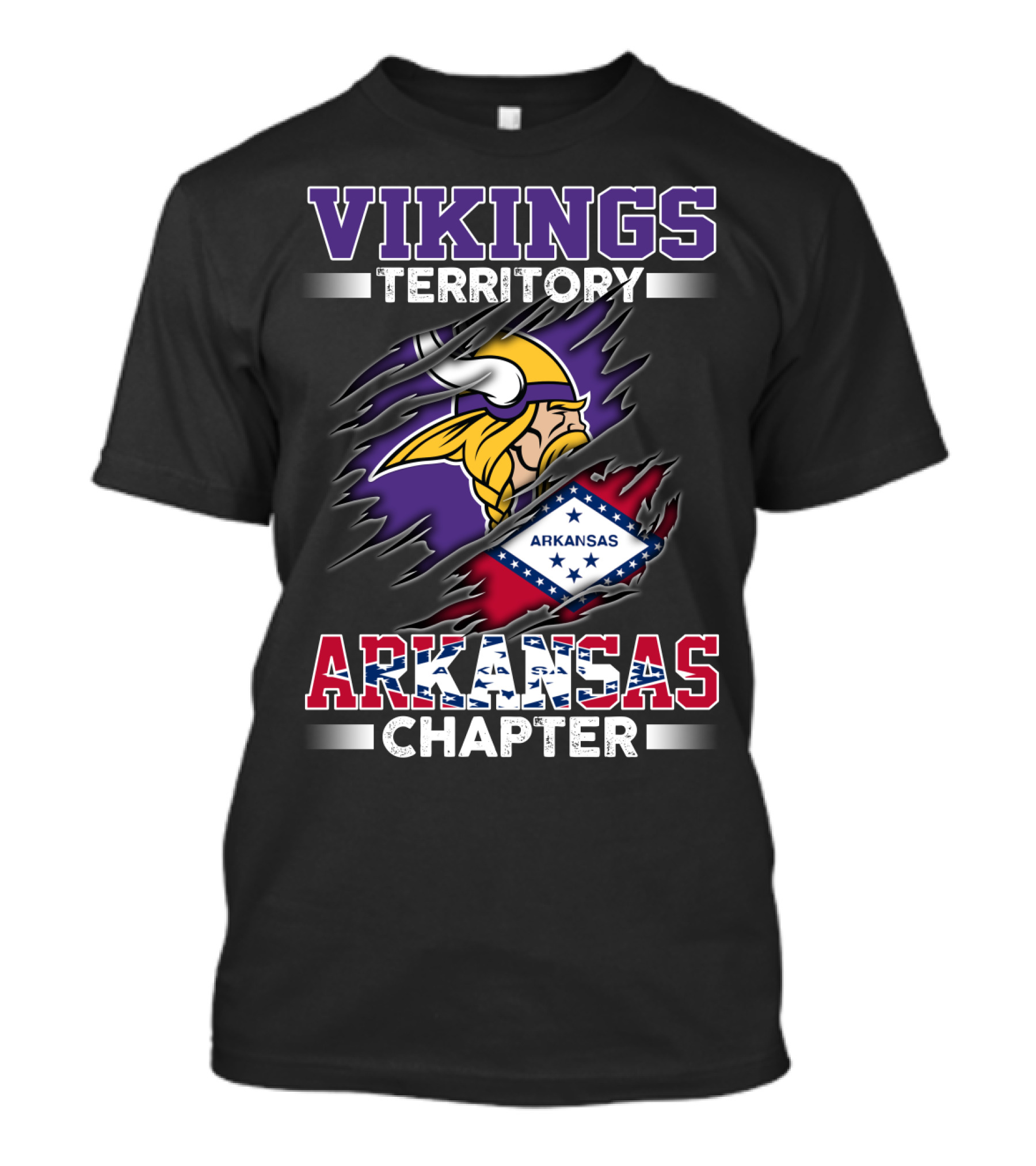 Vikings Territory Arkansas Chapter T-Shirt