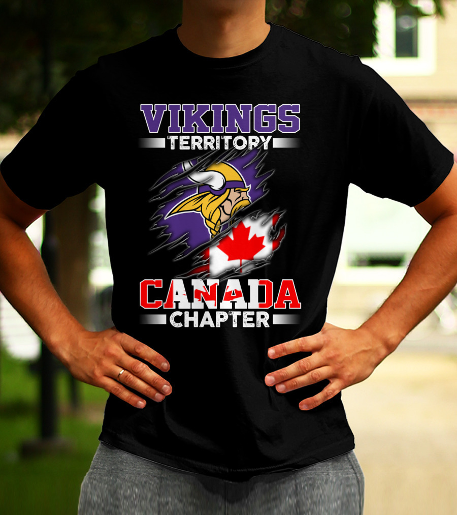 VIKINGS TERRITORY CANADA CHAPTER T-Shirt
