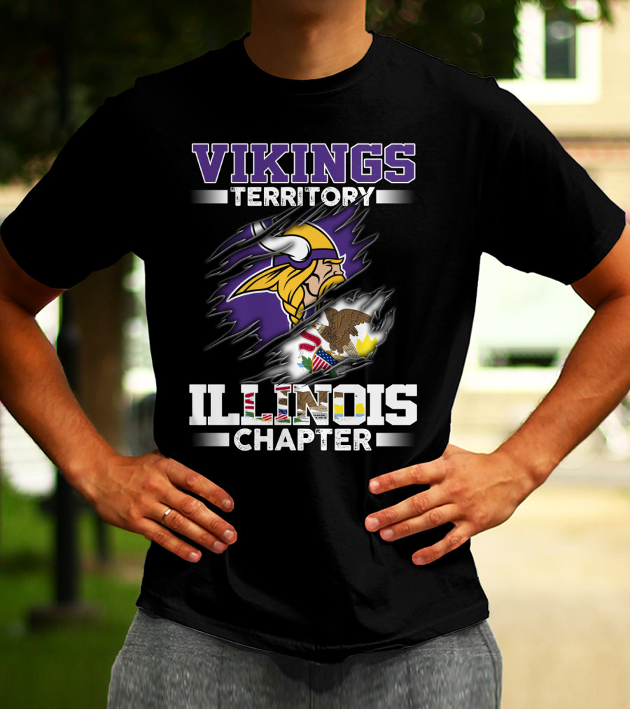 VIKINGS TERRITORY ILLINOIS CHAPTER T-Shirt