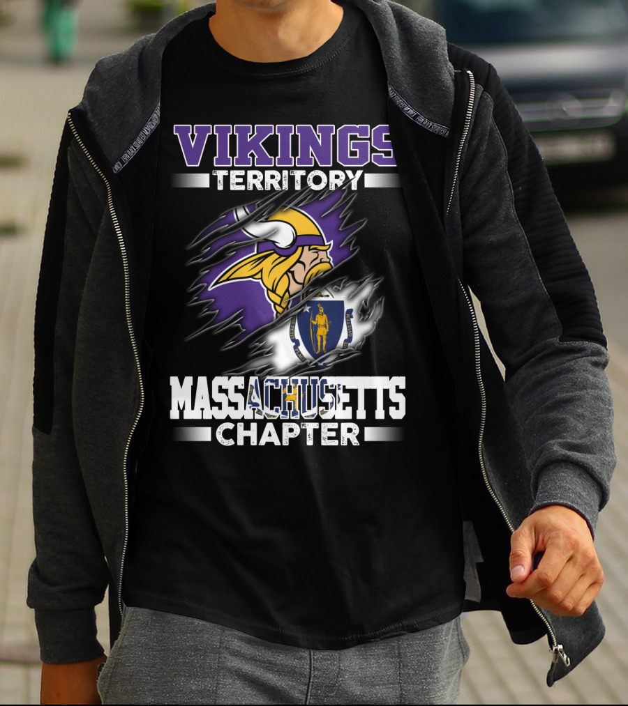 VIKINGS TERRITORY MASSACHUSETTS CHAPTER T-Shirt