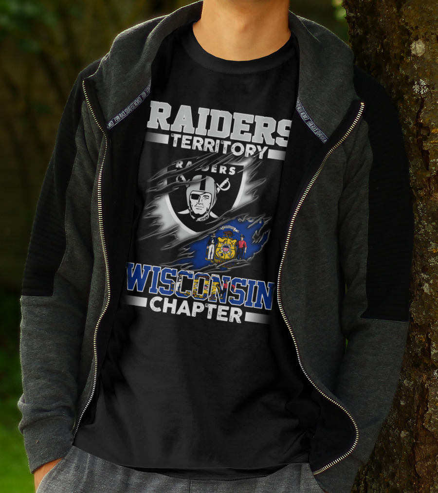 Raiders Territory Wisconsin Chapter T-Shirt