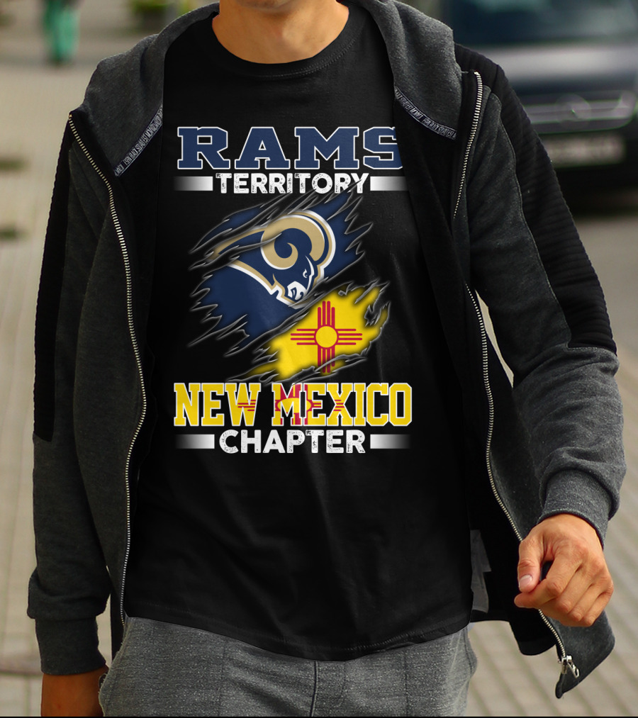 Rams Territory New Mexico Chapter Zia Symbol T-Shirt