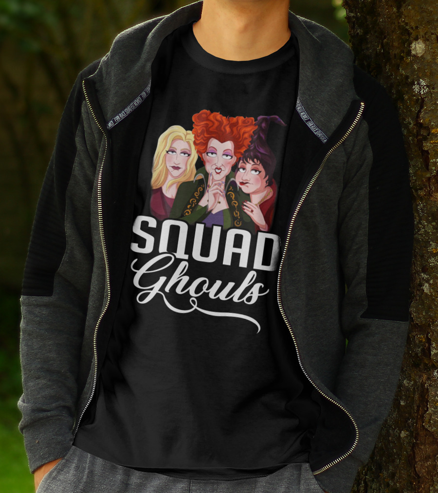 Squad Ghouls Sanderson Sisters Hocus Pocus T-Shirt