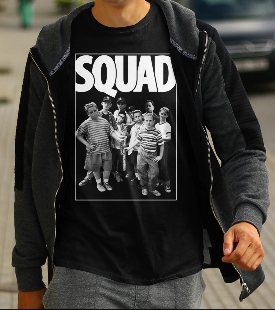 The Sandlot Baseball Squad Classic Movie Kids Team T-Shirt