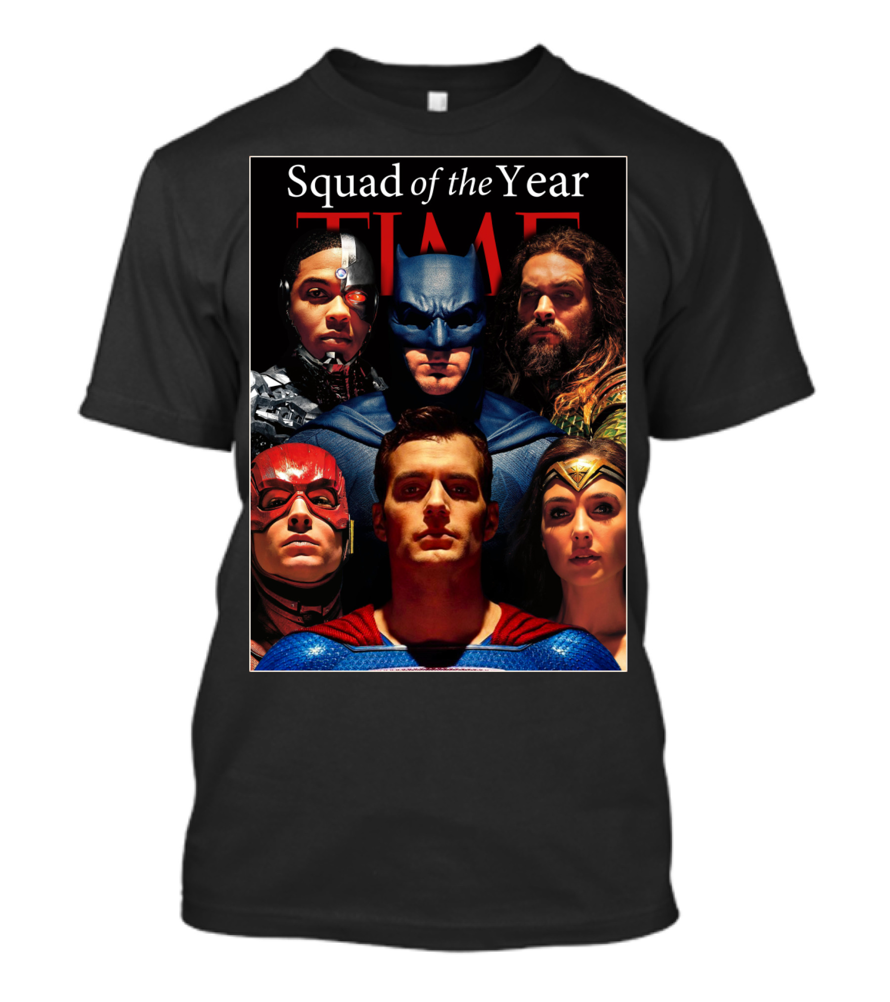 Squad Of The Year TIME Justice League Heroes T-Shirt