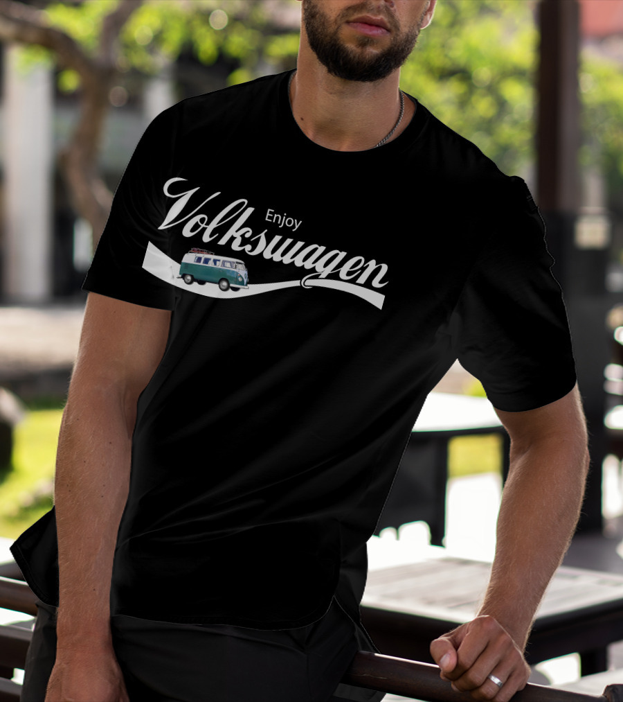 Enjoy Volkswagen Vintage Van T-Shirt