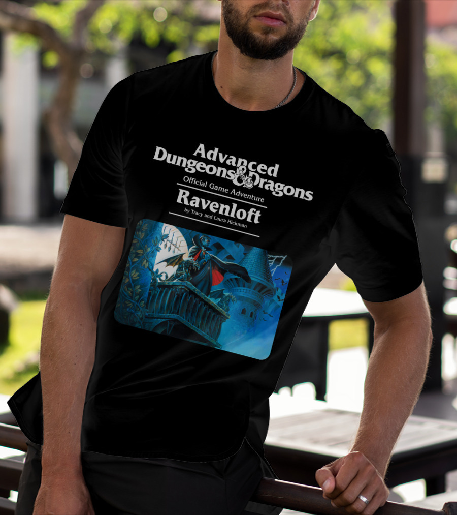 Advanced Dungeons And Dragons Official Game Adventure Ravenloft By Tracy And Laura Hickman T-Shirt