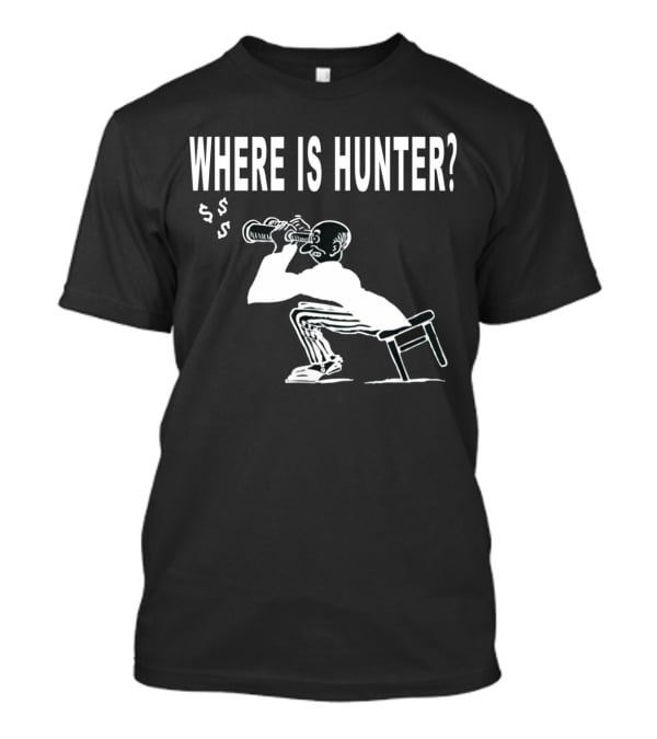 WHERE IS HUNTER BECOME THE HUNTED MINNEAPOLIS STATE T-Shirt