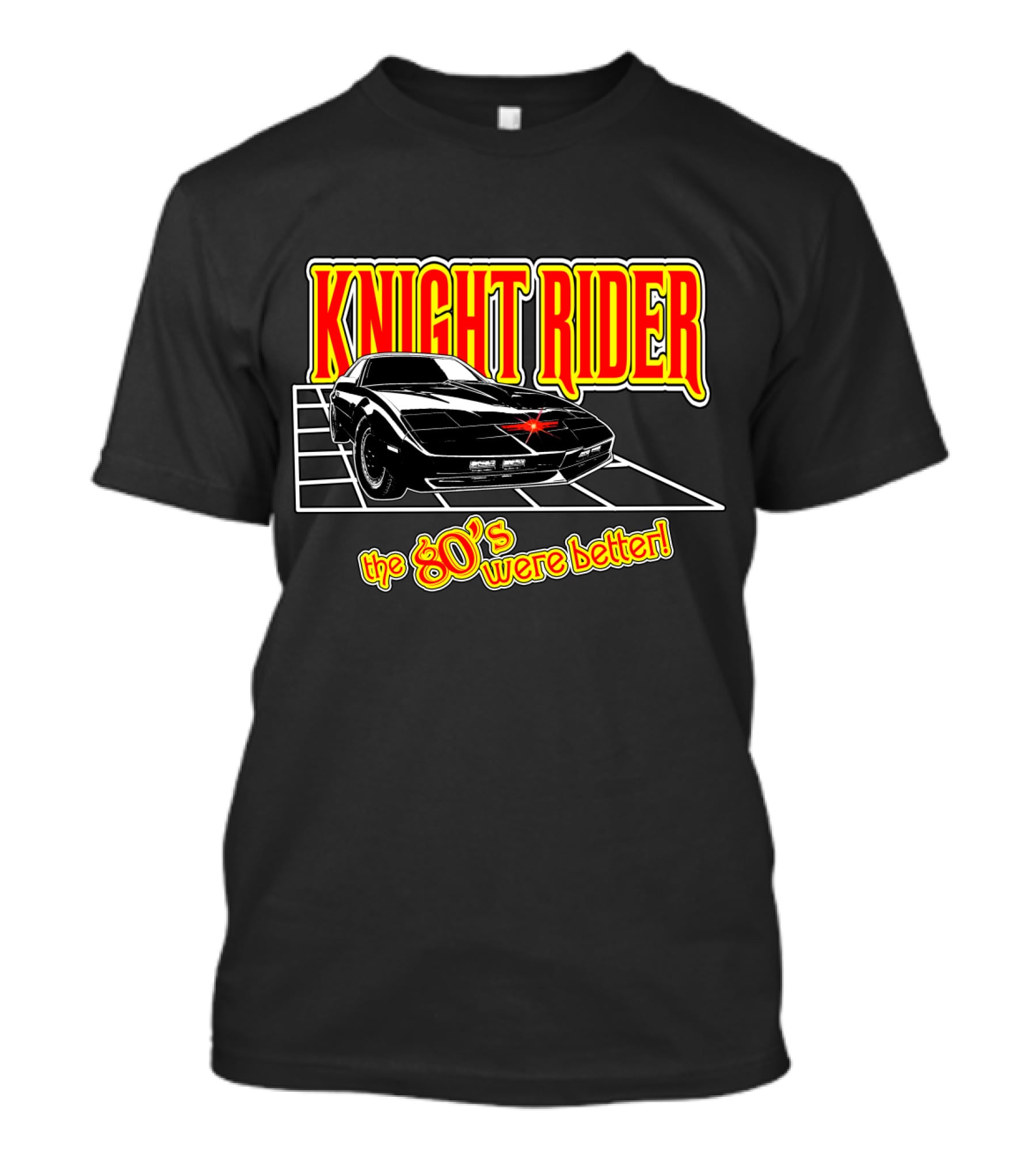 Knight Rider 80's Were Better Retro Car T-Shirt