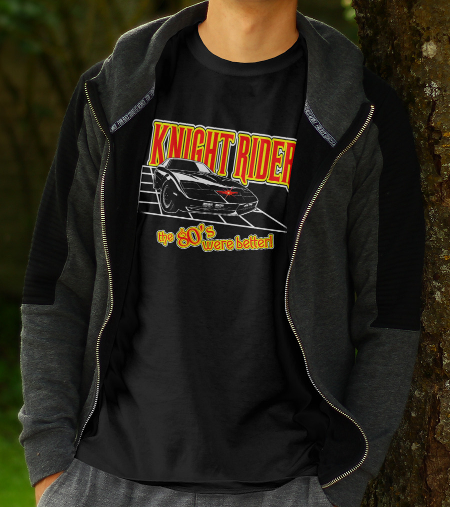 Knight Rider 80's Were Better Retro Car T-Shirt