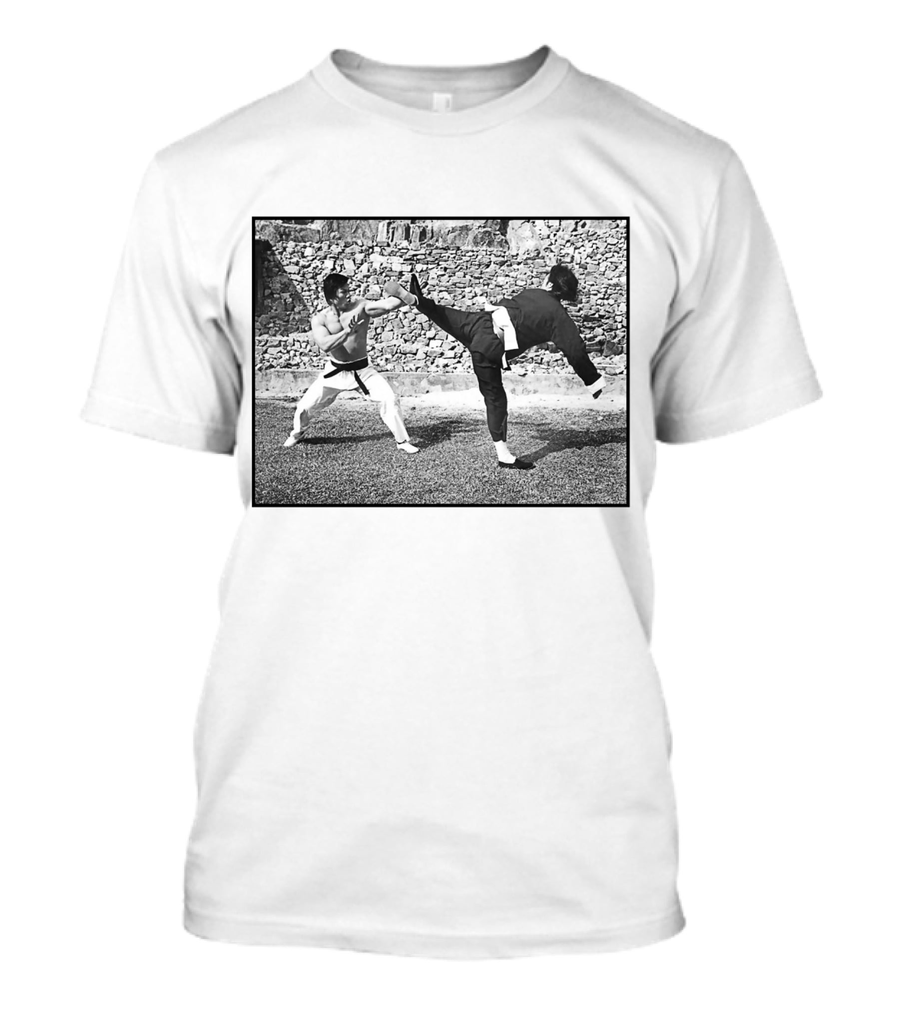Enter The Dragon Martial Arts Standoff Scene T-Shirt