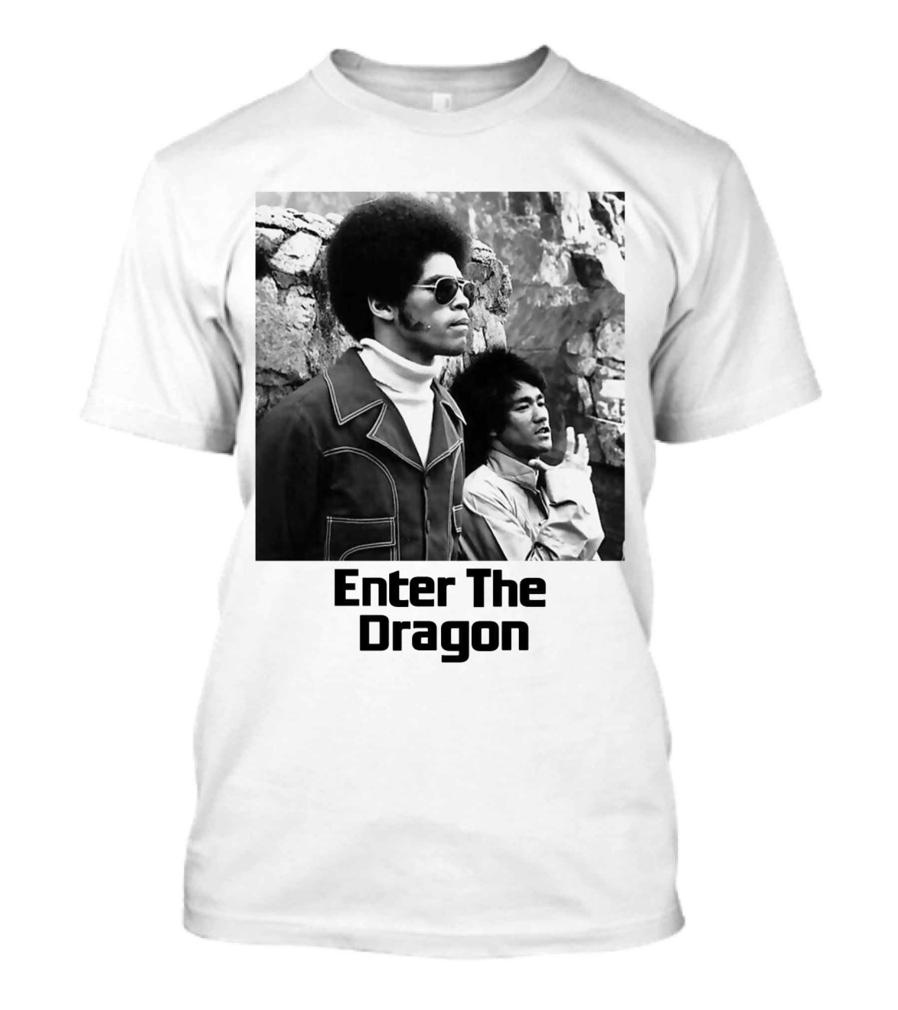 Enter The Dragon Bruce Lee Vintage Scene T-Shirt