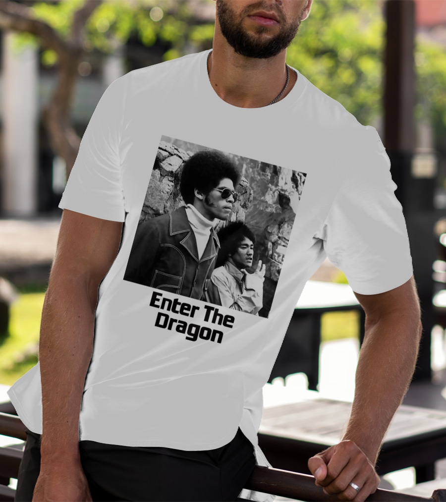 Enter The Dragon Bruce Lee Vintage Scene T-Shirt