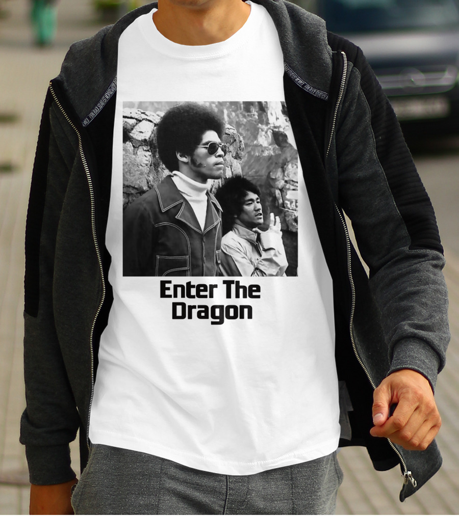 Enter The Dragon Bruce Lee Vintage Scene T-Shirt