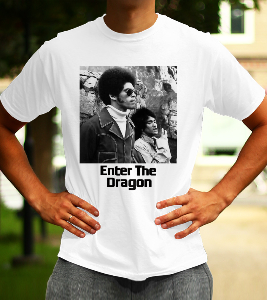 Enter The Dragon Bruce Lee Vintage Scene T-Shirt