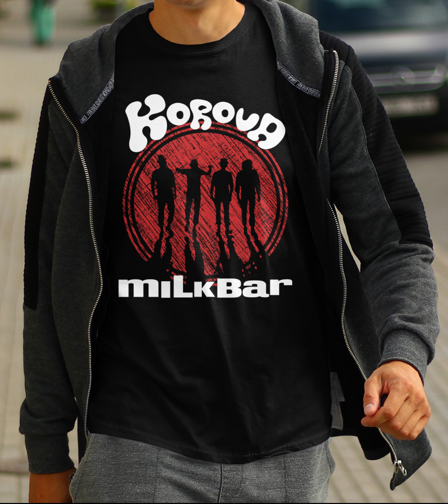 Korova Milkbar A Clockwork Orange Silhouette Circle T-Shirt