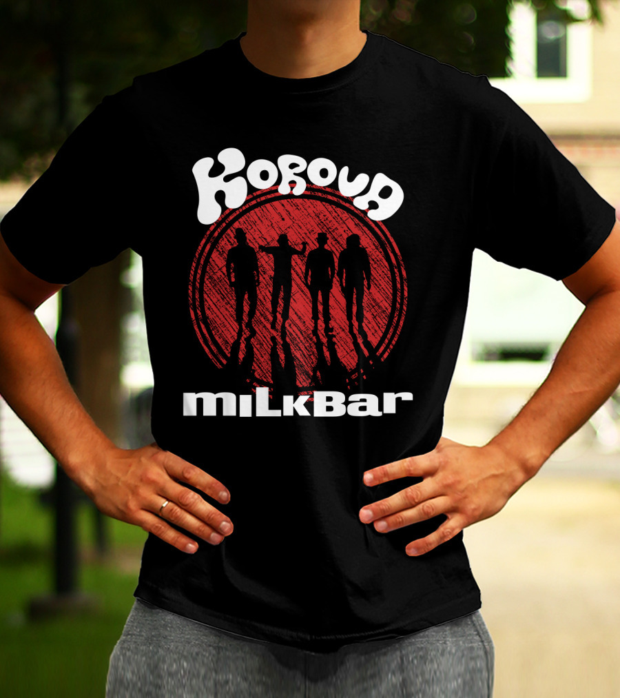 Korova Milkbar A Clockwork Orange Silhouette Circle T-Shirt