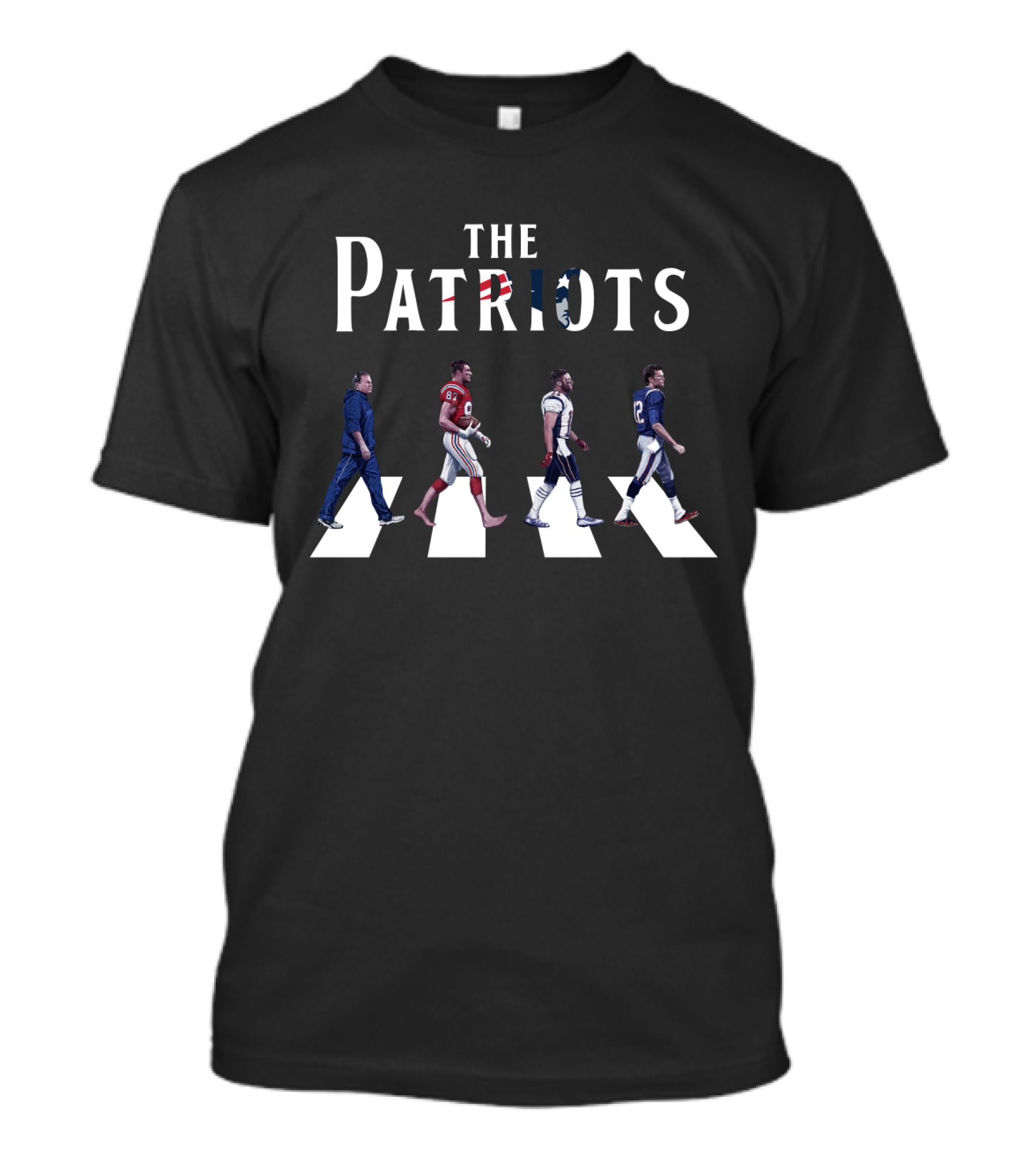 The Patriots Abbey Road Homage 0912 T-Shirt