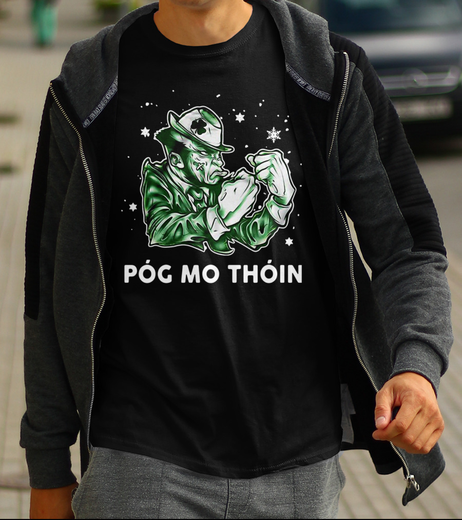 An Ordinary Man Póg Mo Thóin Fighting Irishman T-Shirt