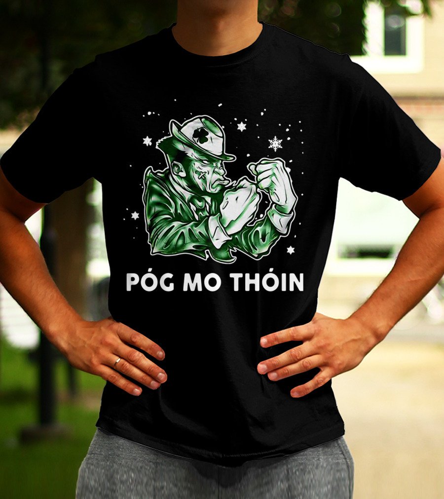 An Ordinary Man Póg Mo Thóin Fighting Irishman T-Shirt