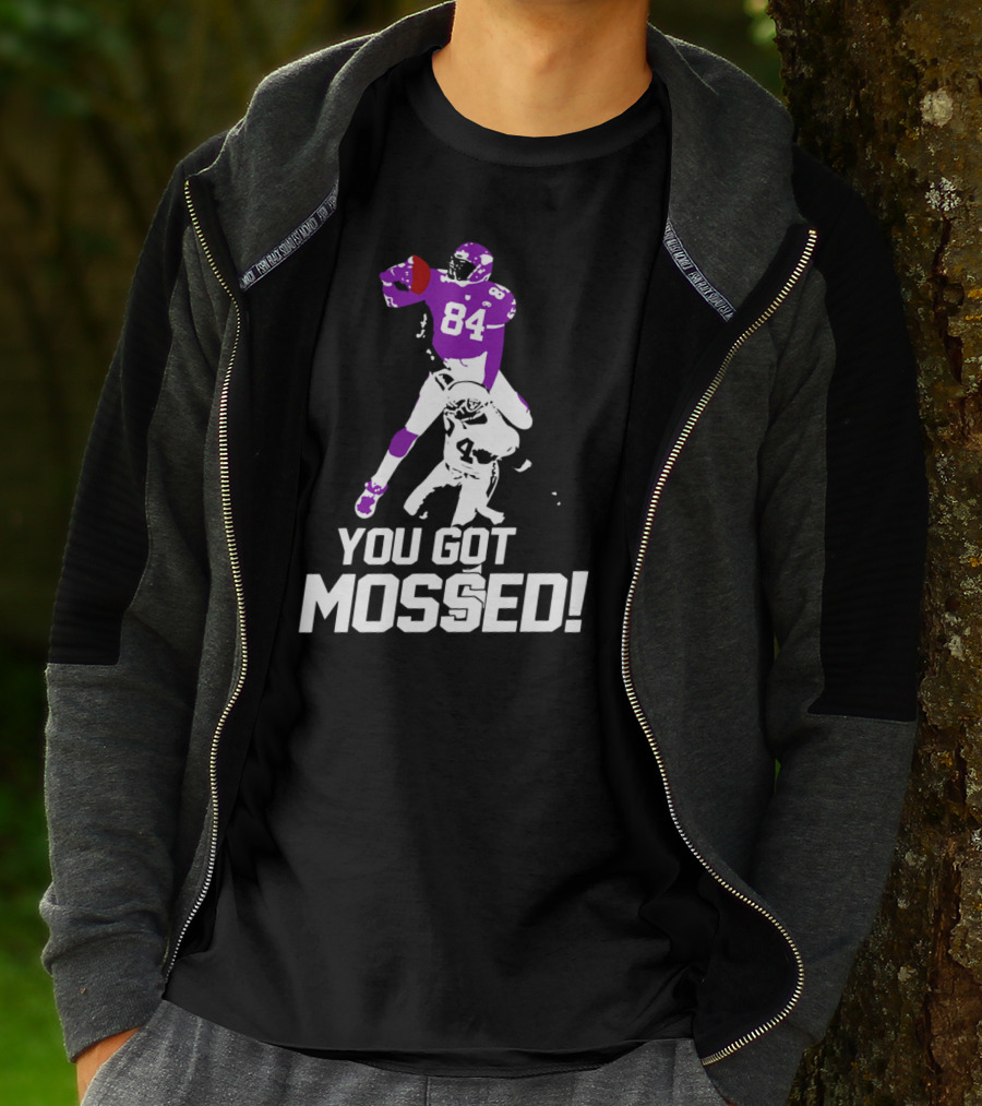 Randy Moss 84 You Got Mossed Football T-Shirt