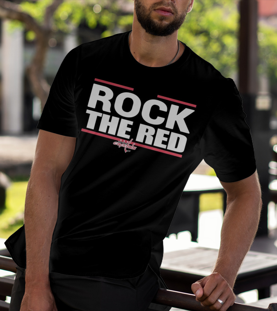 Rock The Red Capitals Hockey Enthusiast T-Shirt