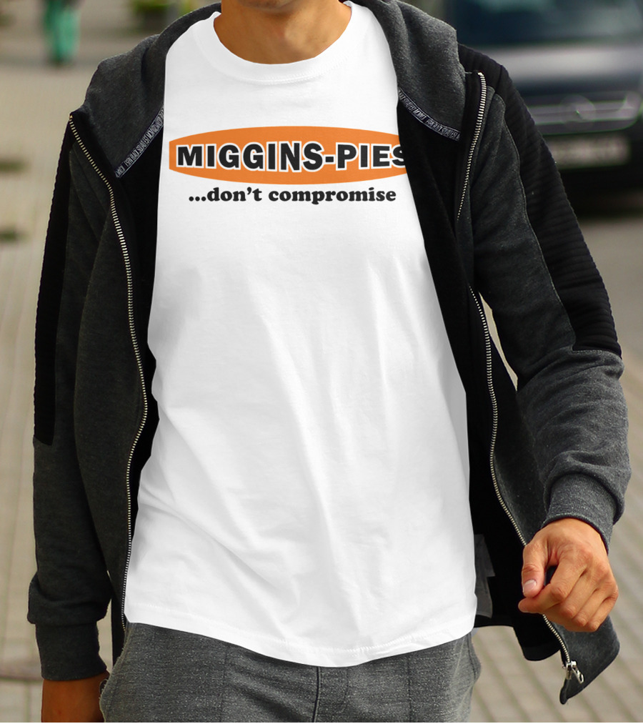 Miggins Pies Don't Compromise Retro Logo Classic T-Shirt