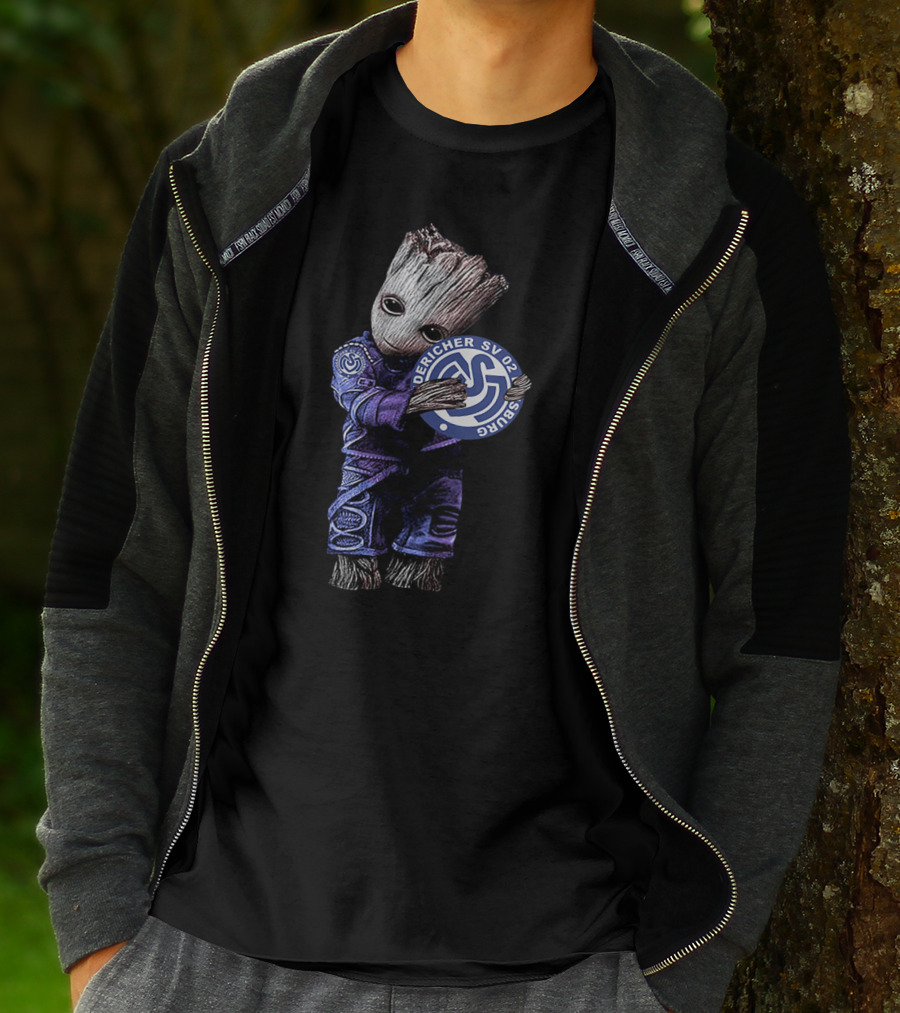 Baby Groot Hugging MSV Duisburg T-Shirt