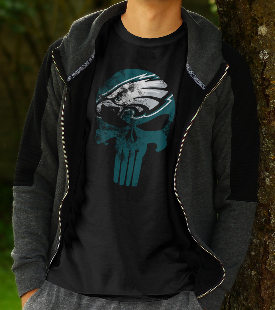 Eagles Skull Punisher T-Shirt