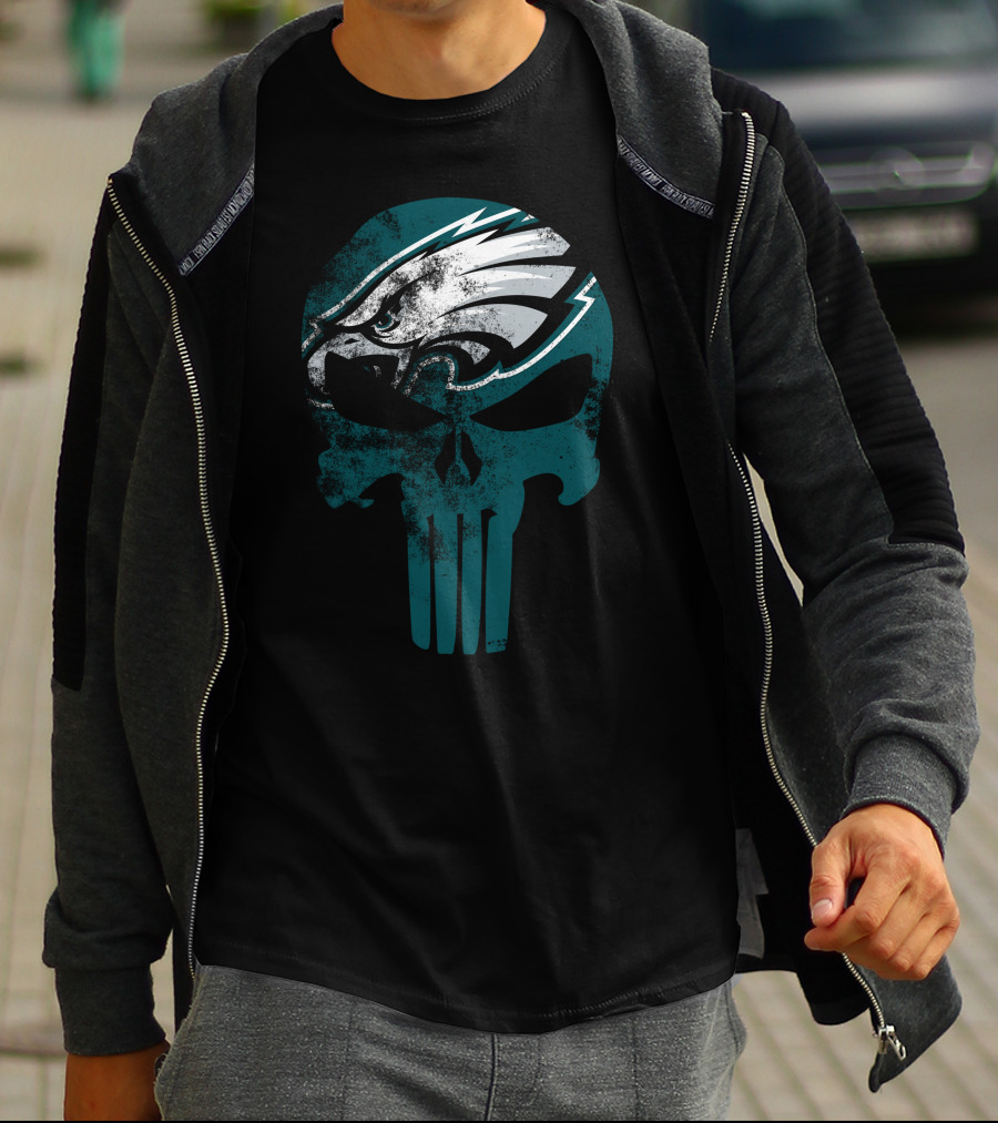Eagles Skull Punisher T-Shirt
