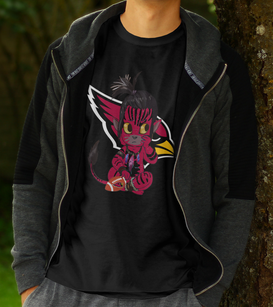 AVATAR CARDINALS FOOTBALL CREATURE WITH TEAM T-Shirt