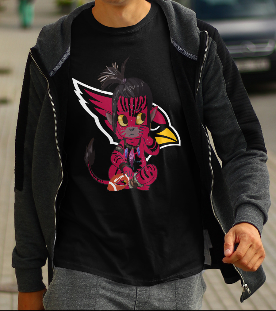 AVATAR CARDINALS FOOTBALL CREATURE WITH TEAM T-Shirt