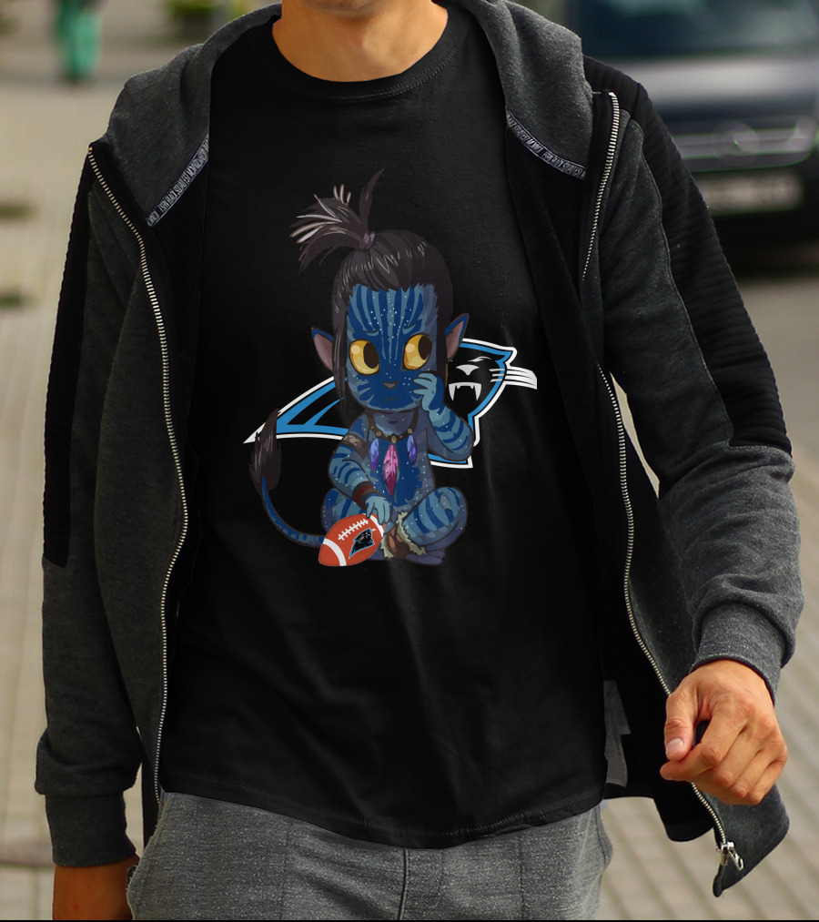 Avatar Panthers Carolina Football Fusion T-Shirt