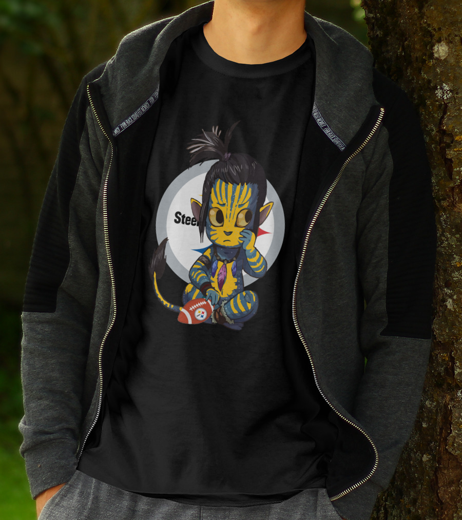 Avatar Steelers Football Crossover Character T-Shirt