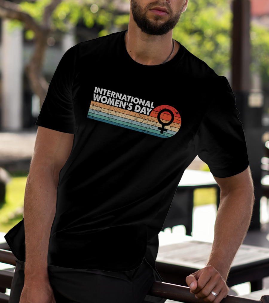 International Women's Day Retro T-Shirt