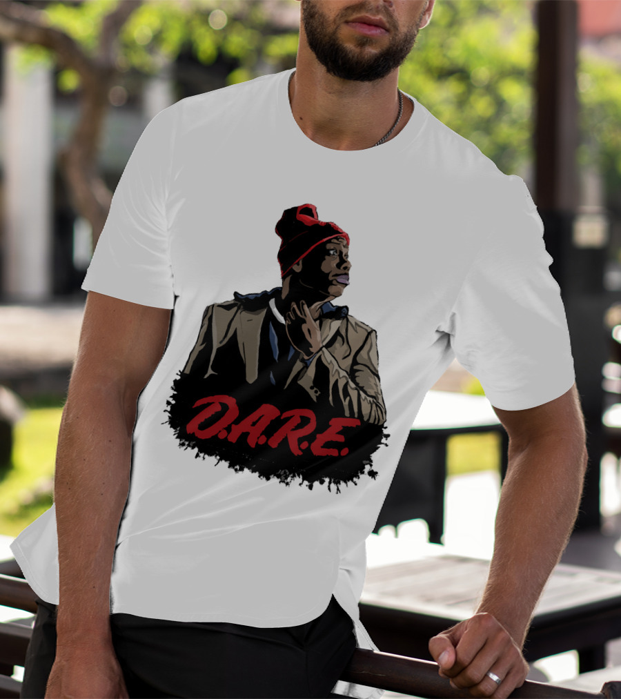 D.A.R.E Iconic Style Streetwear Beanie And Jacket T-Shirt