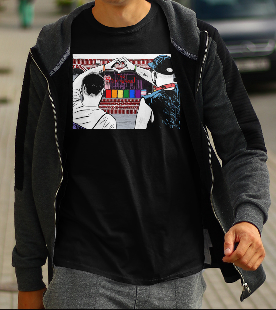 The Stonewall Pride Rainbow T-Shirt