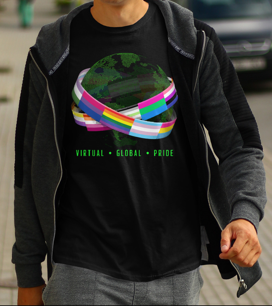 Virtual Global Pride Embracing Diversity Around The World T-Shirt