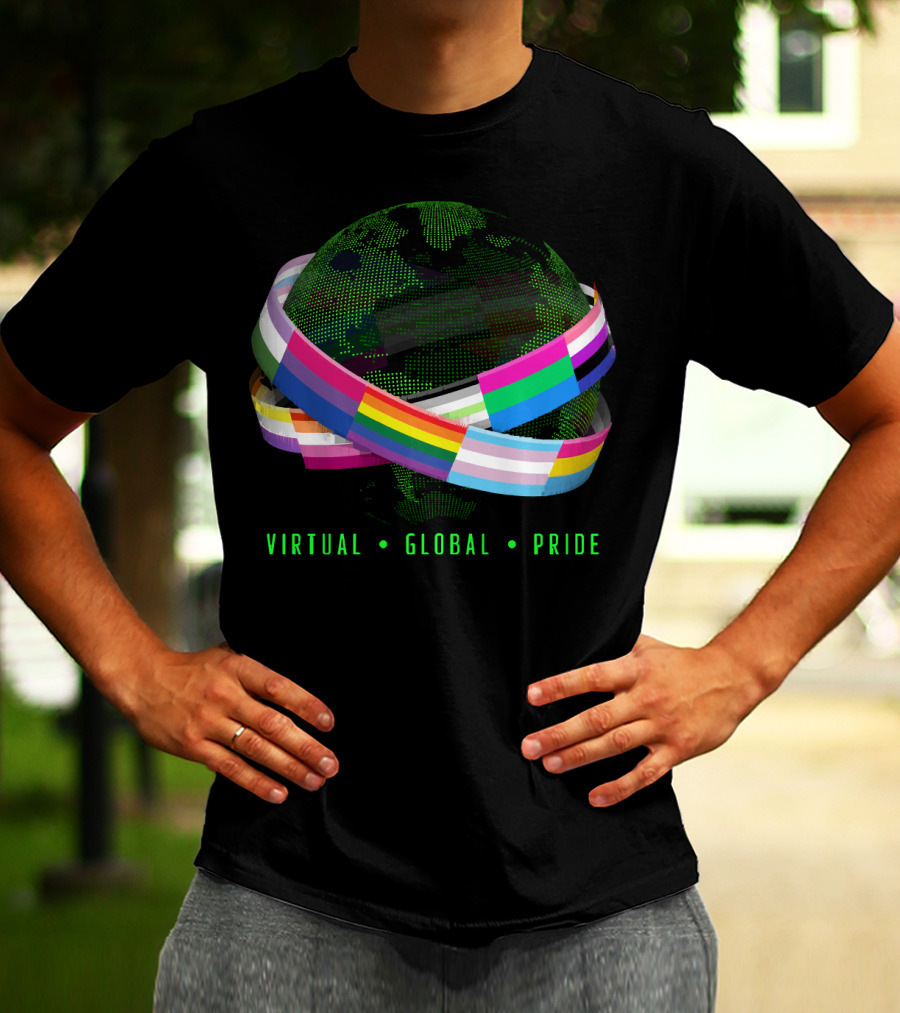Virtual Global Pride Embracing Diversity Around The World T-Shirt