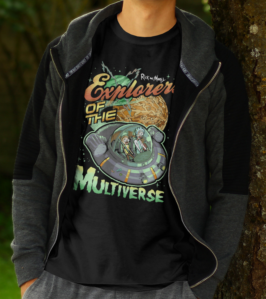 Rick And Morty Explorers Of The Multiverse T-Shirt