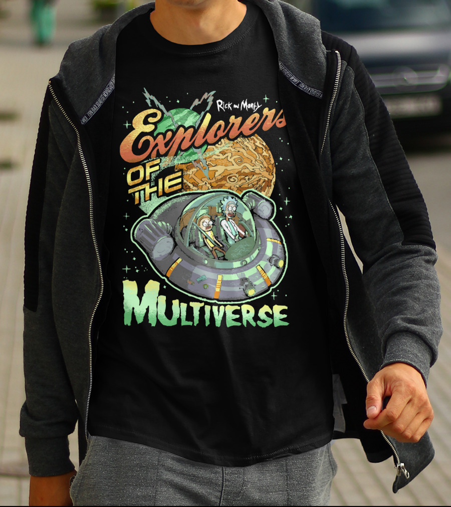 Rick And Morty Explorers Of The Multiverse T-Shirt