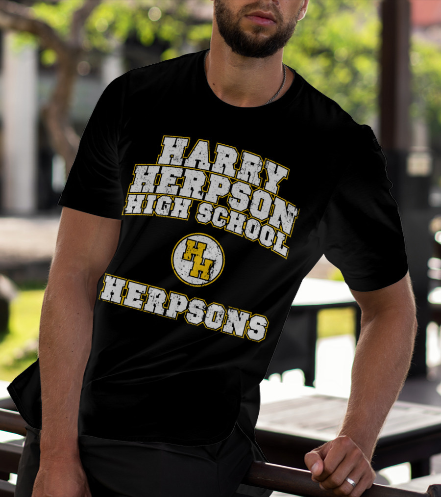 Harry Herpson High School Herpsons HH T-Shirt