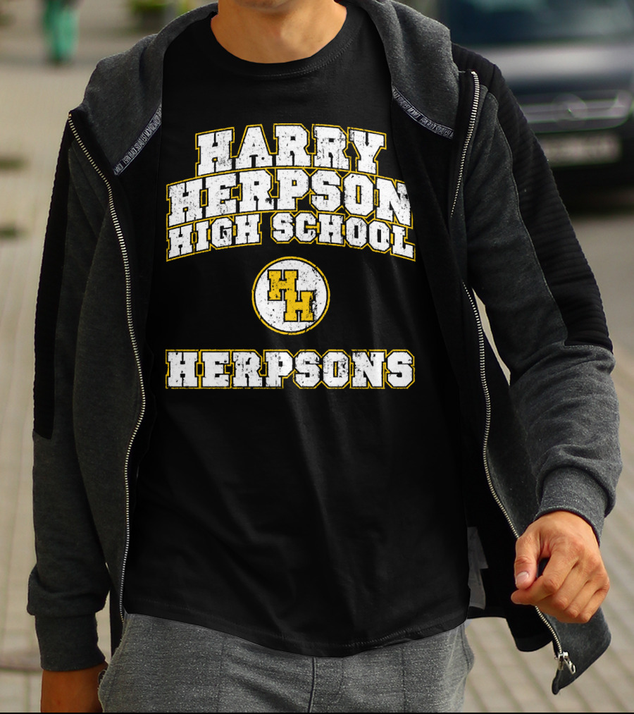 Harry Herpson High School Herpsons HH T-Shirt