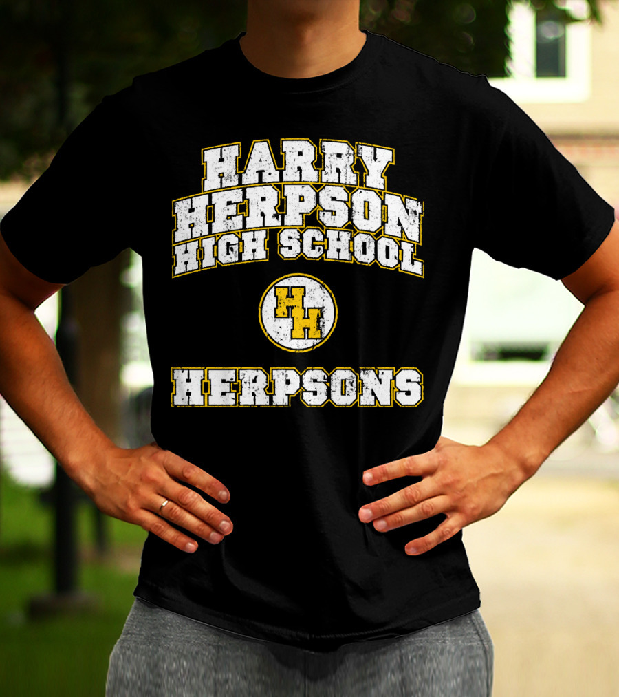Harry Herpson High School Herpsons HH T-Shirt