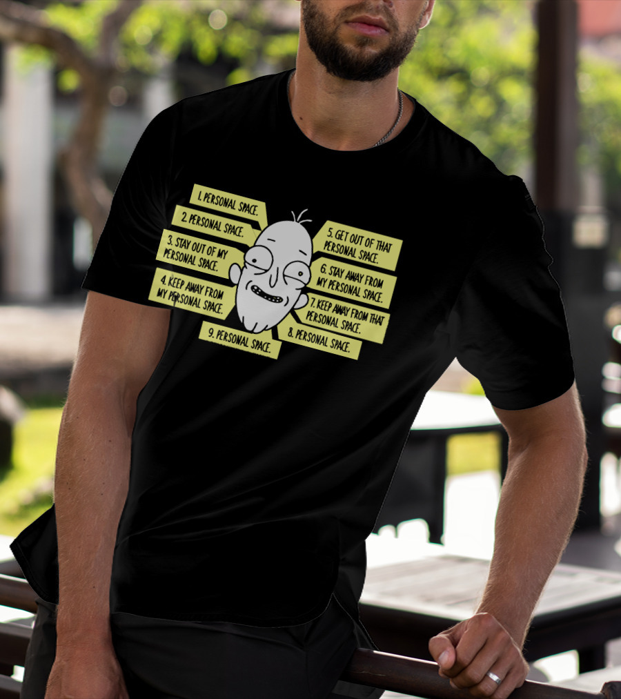 Phillip Jacobs Personal Space Quotes Numbered List T-Shirt