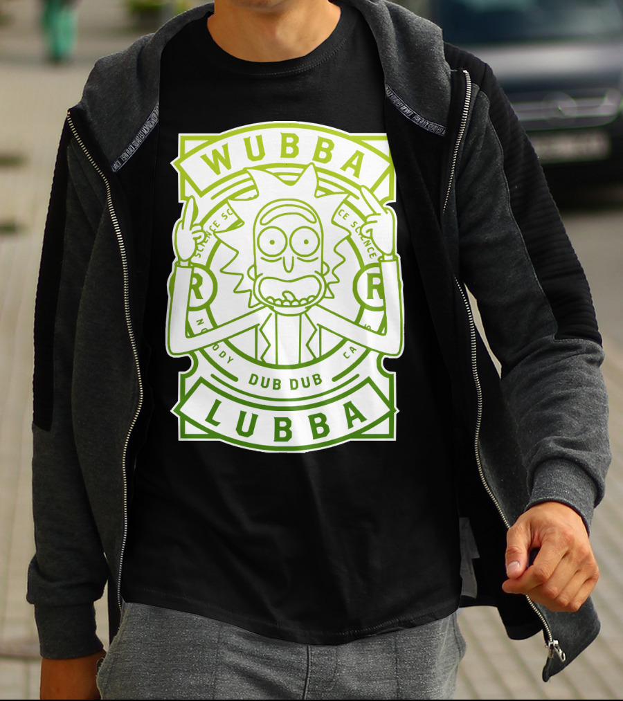 Wubba Lubba Dub Dub Rick Sanchez Science Madness T-Shirt