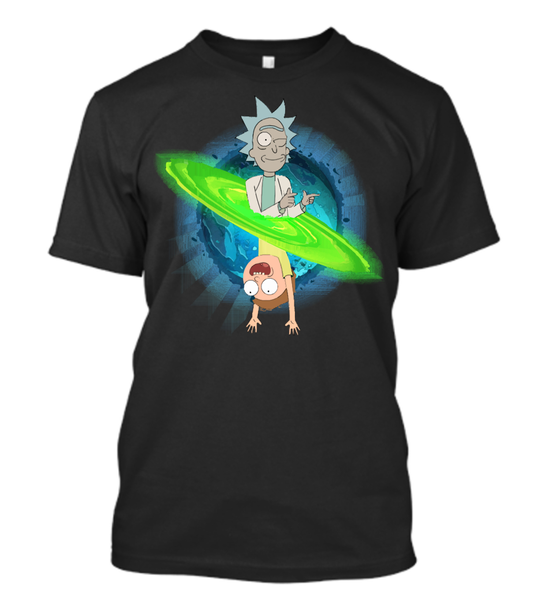 Rick Morty Portal Adventure T-Shirt