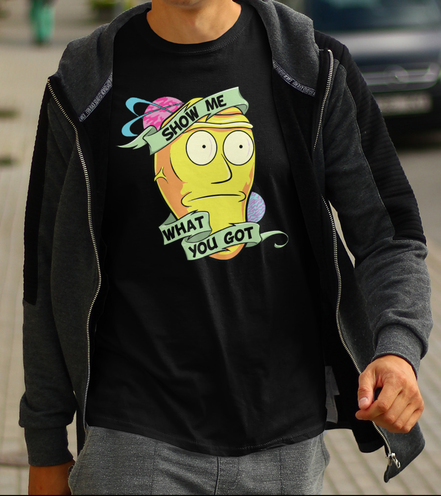 Show Me What You Got Head With Planets T-Shirt