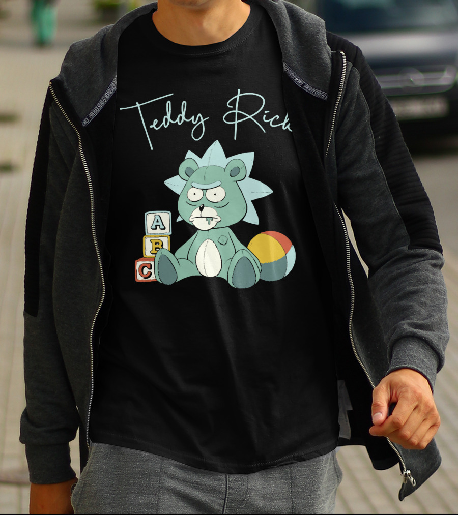 Teddy Rick ABC Blocks And Multicolor Ball T-Shirt
